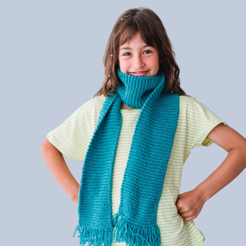 Kit para tejer una bufanda - Imagen 2