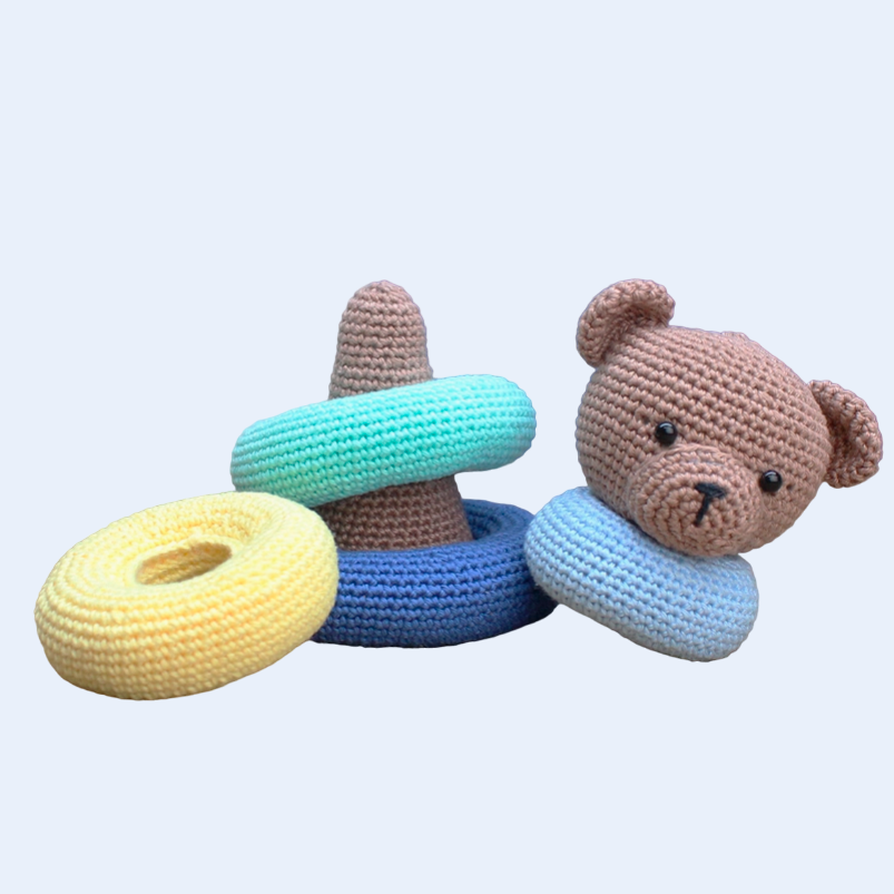 KIT DIY juguete apilable el oso Luc - Imagen 2