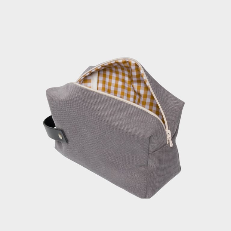 Neceser para hombre gris - Imagen 2