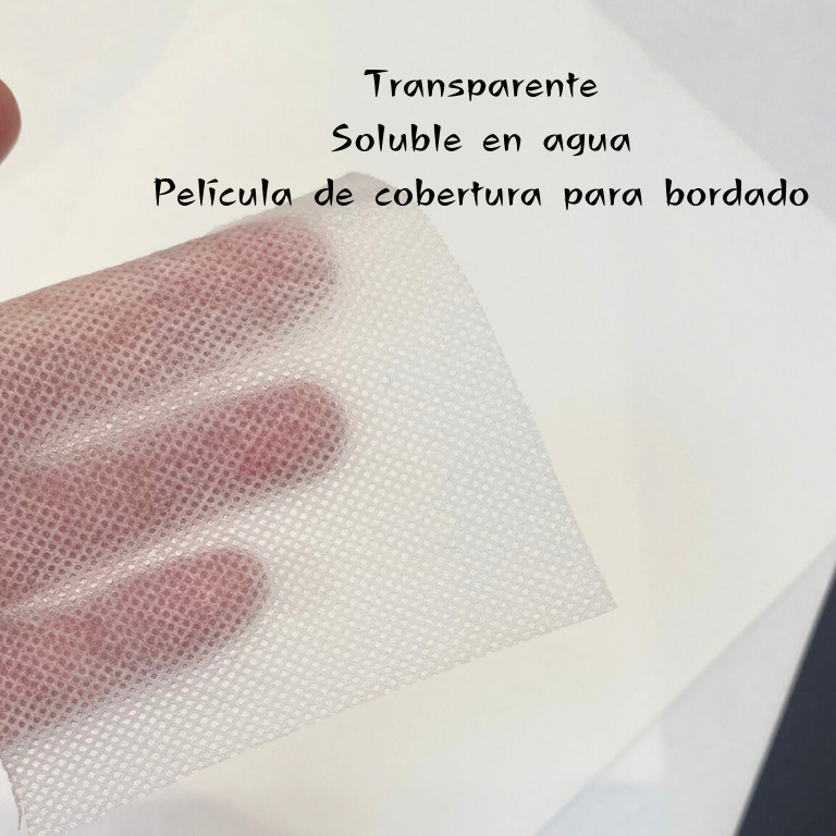 Sticky Fabry-Solvy – Hojas de papel adhesiva para bordar o coser - Imagen 2